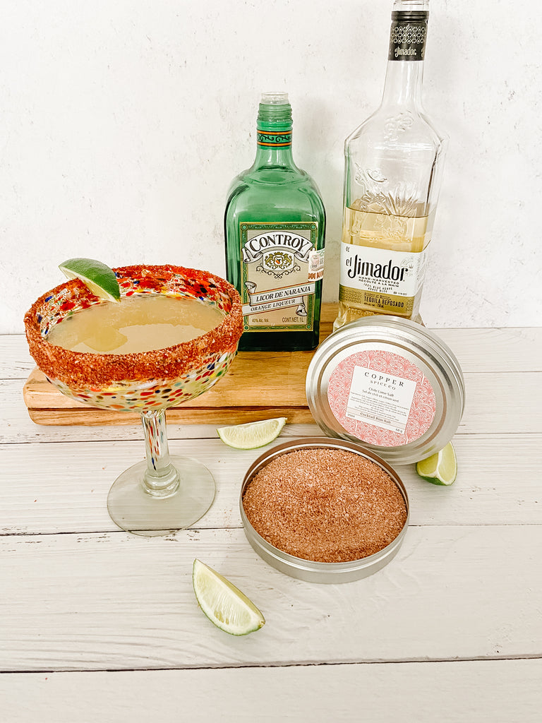 Classic Margarita with Chile Lime Rim Salt