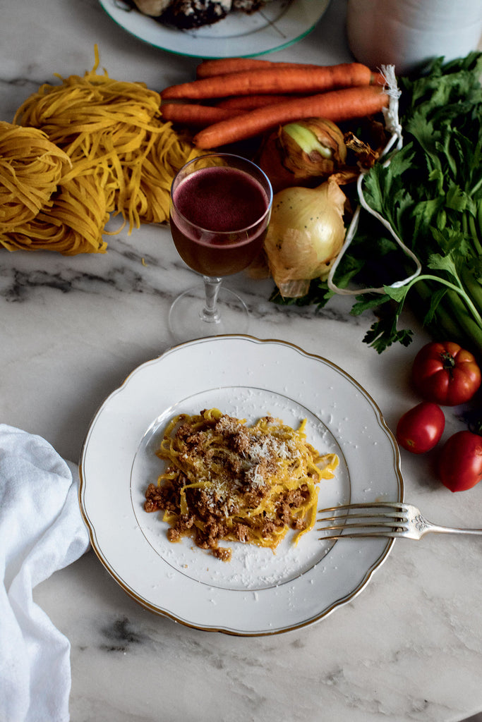 Ragù Bolognese with Tagliatelle