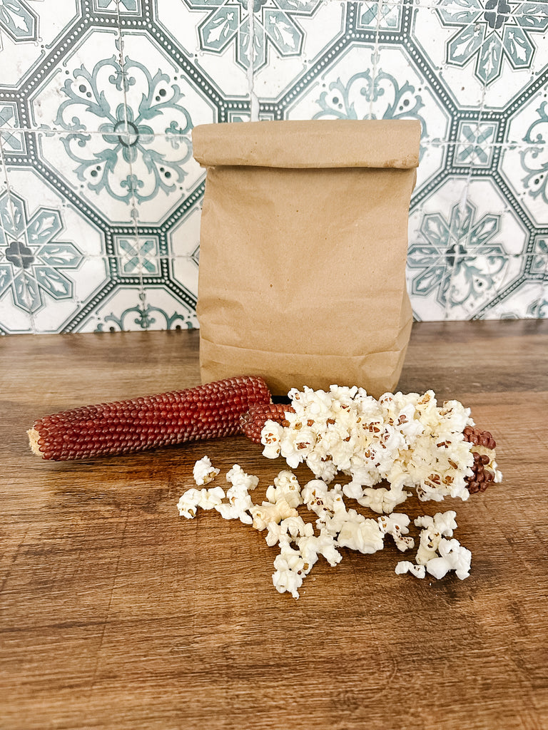 Microwavable Popping Corn Cob - Purple Sunset