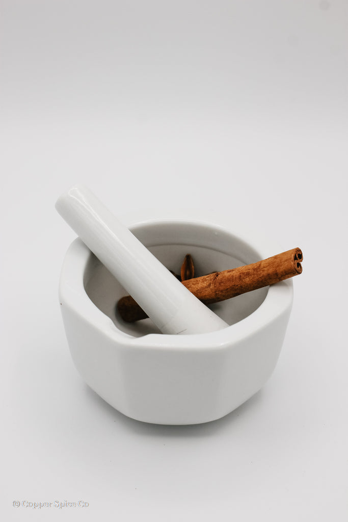Porcelain Mortar and Pestle