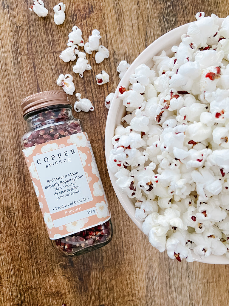 Popping Corn Butterfly - Red Harvest Moon